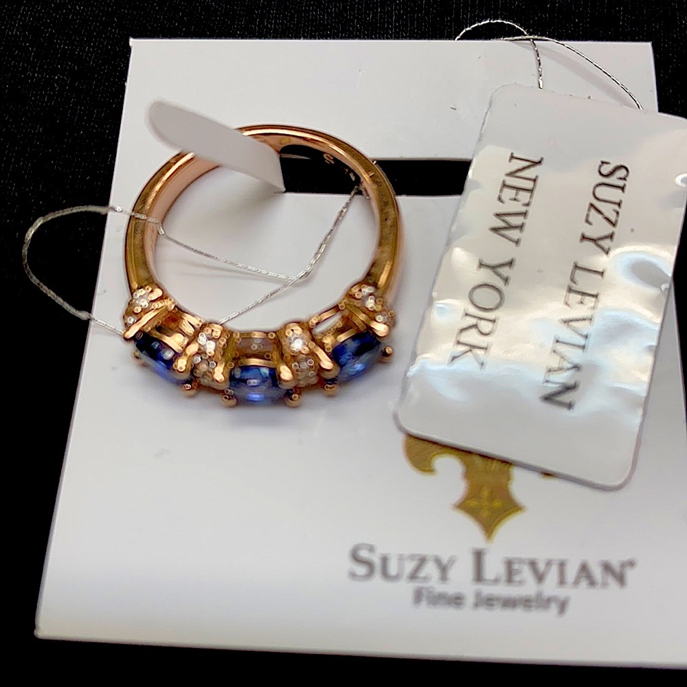 Suzy Levian Rose Sterling Silver